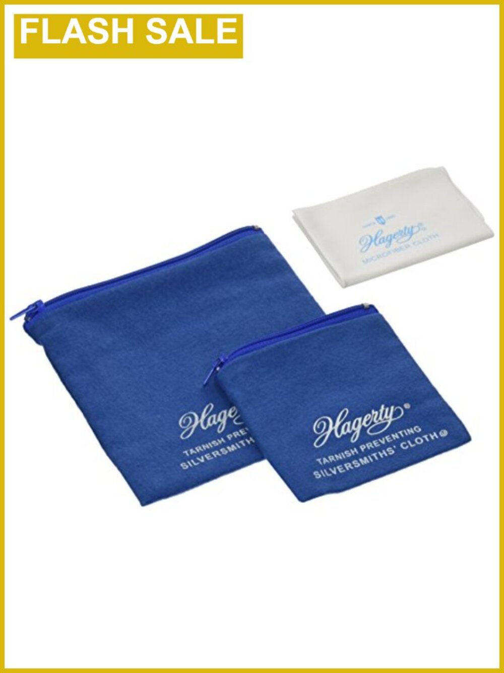 Silver Polishing Jewelry Storage Anti-Tarnish Cloth Set